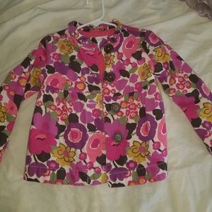 Genuine kids floral jacket